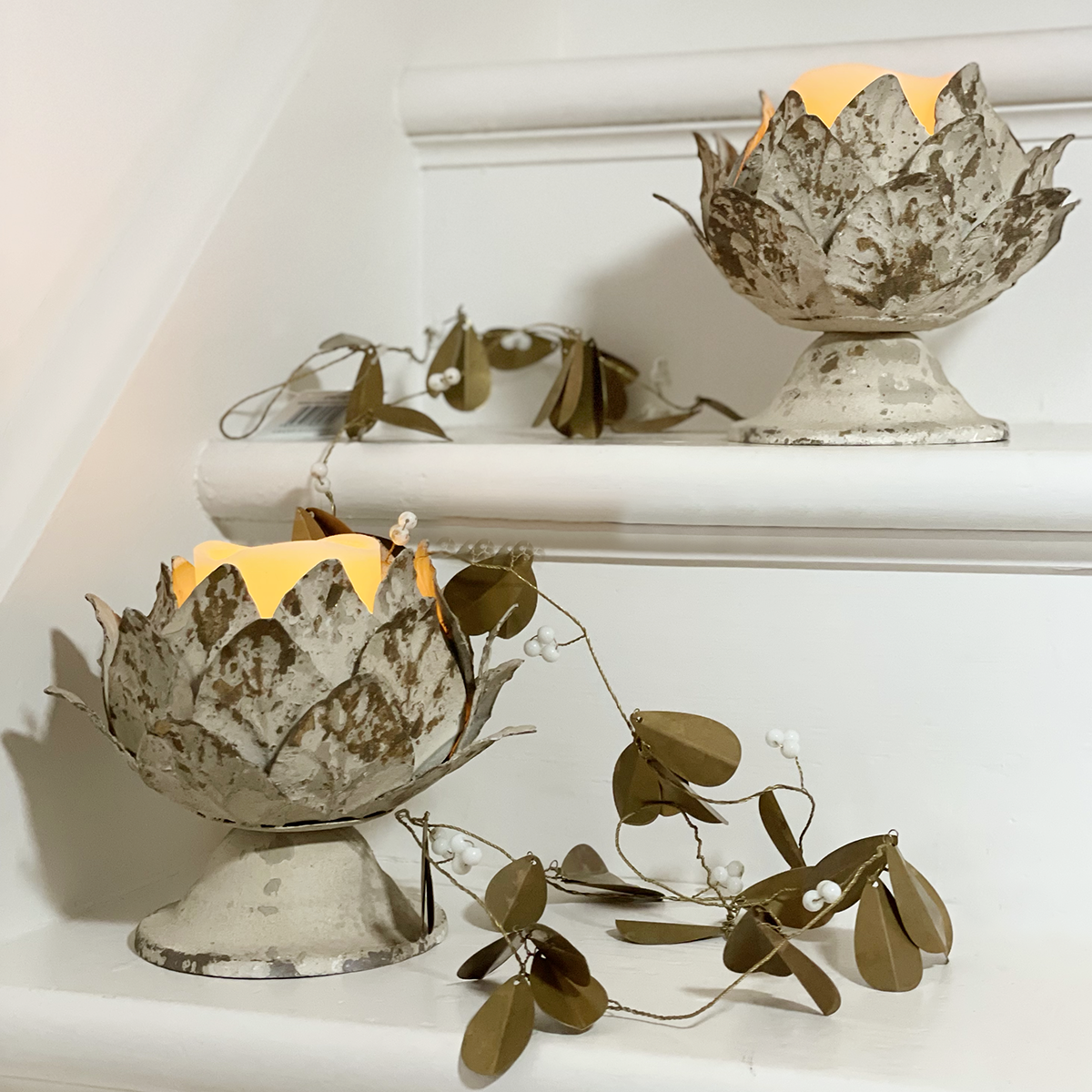 Artichoke Candle Holder