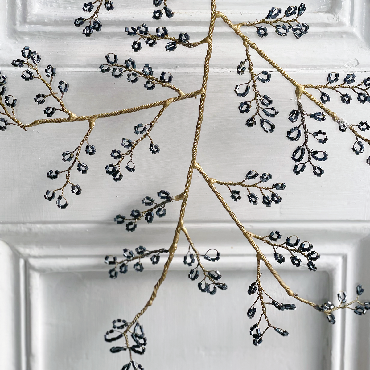 Handcrafted Beaded Twig