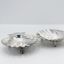 Load image into Gallery viewer, Antique Silver Art Deco - BonBon Shell Dishes
