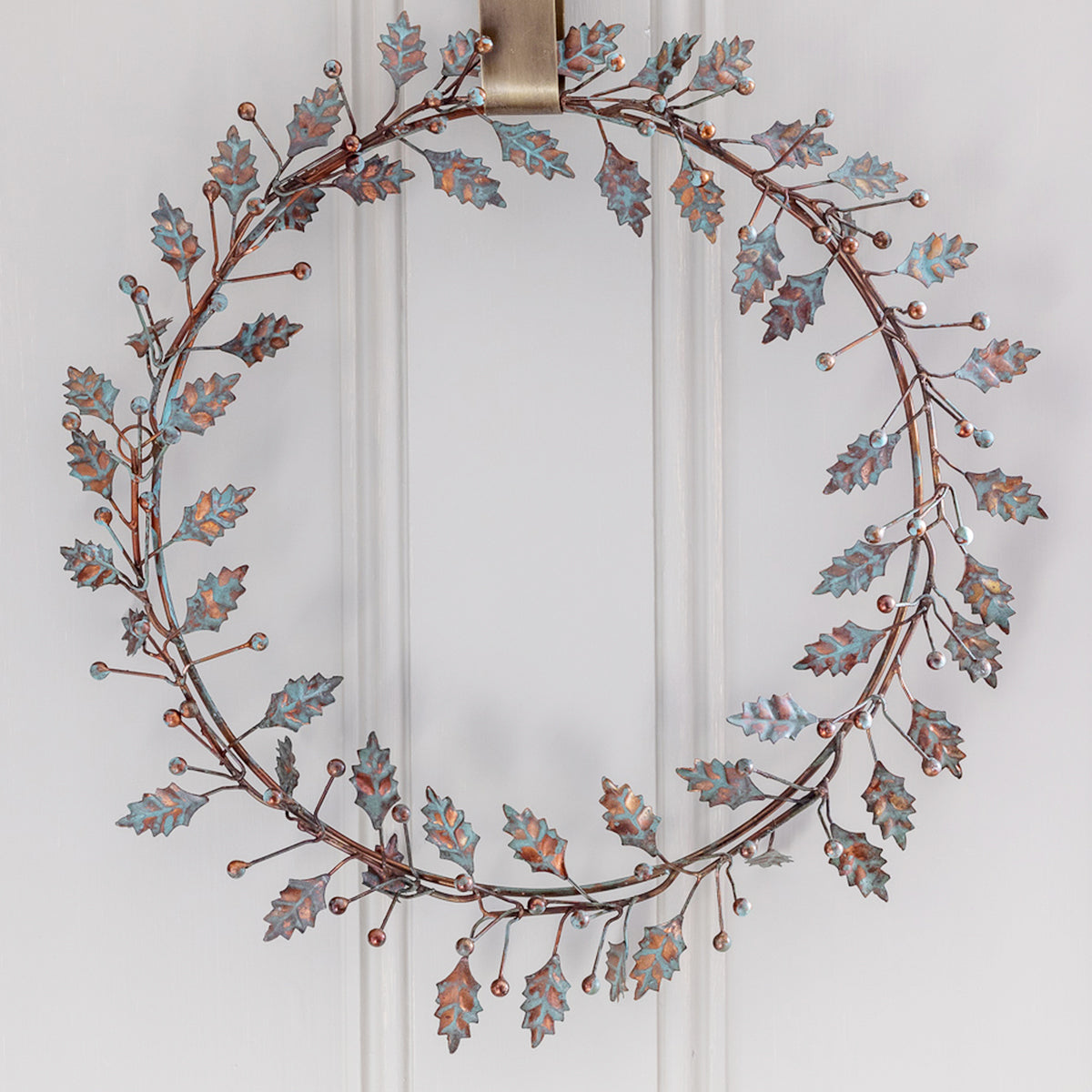 Autumn Leaf Wreath - Vintage Style