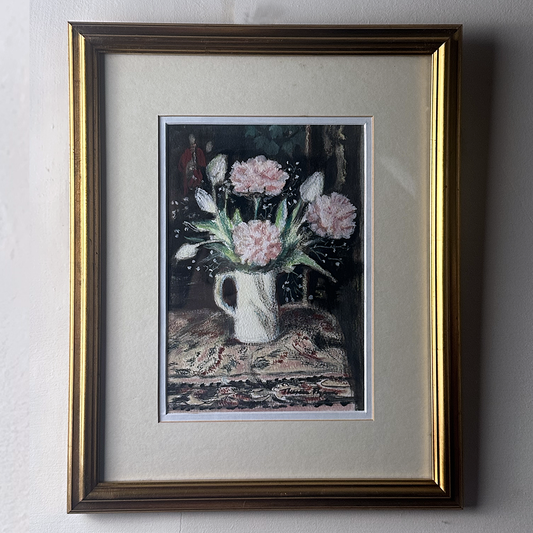 Theresa Flynn RSW (Scottish, 1923–2009), Carnations & Tulips